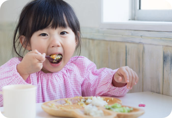 少人数制を活かした保育方針のイメージ