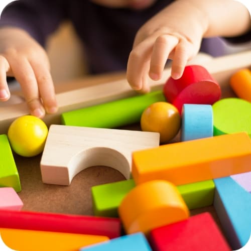 えんぴた保育園の遊戯室のイメージ